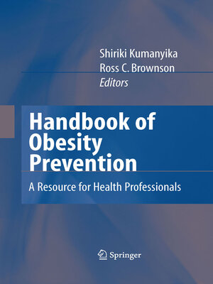 cover image of Handbook of Obesity Prevention